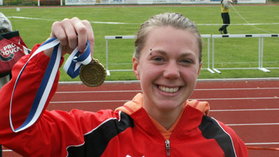 Brons på 100m för Sarah Stångberg