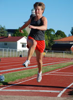 Katarina Lindeblad hoppar längd